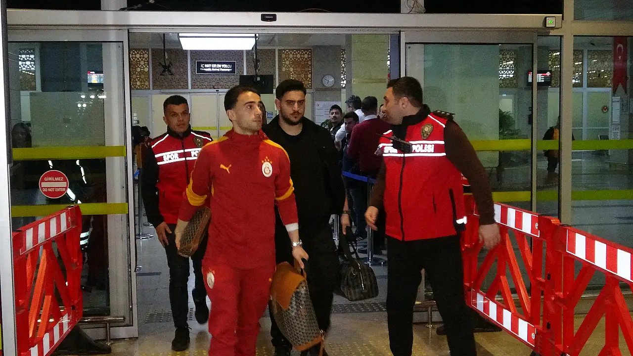 Galatasaray kafilesi Konya'da