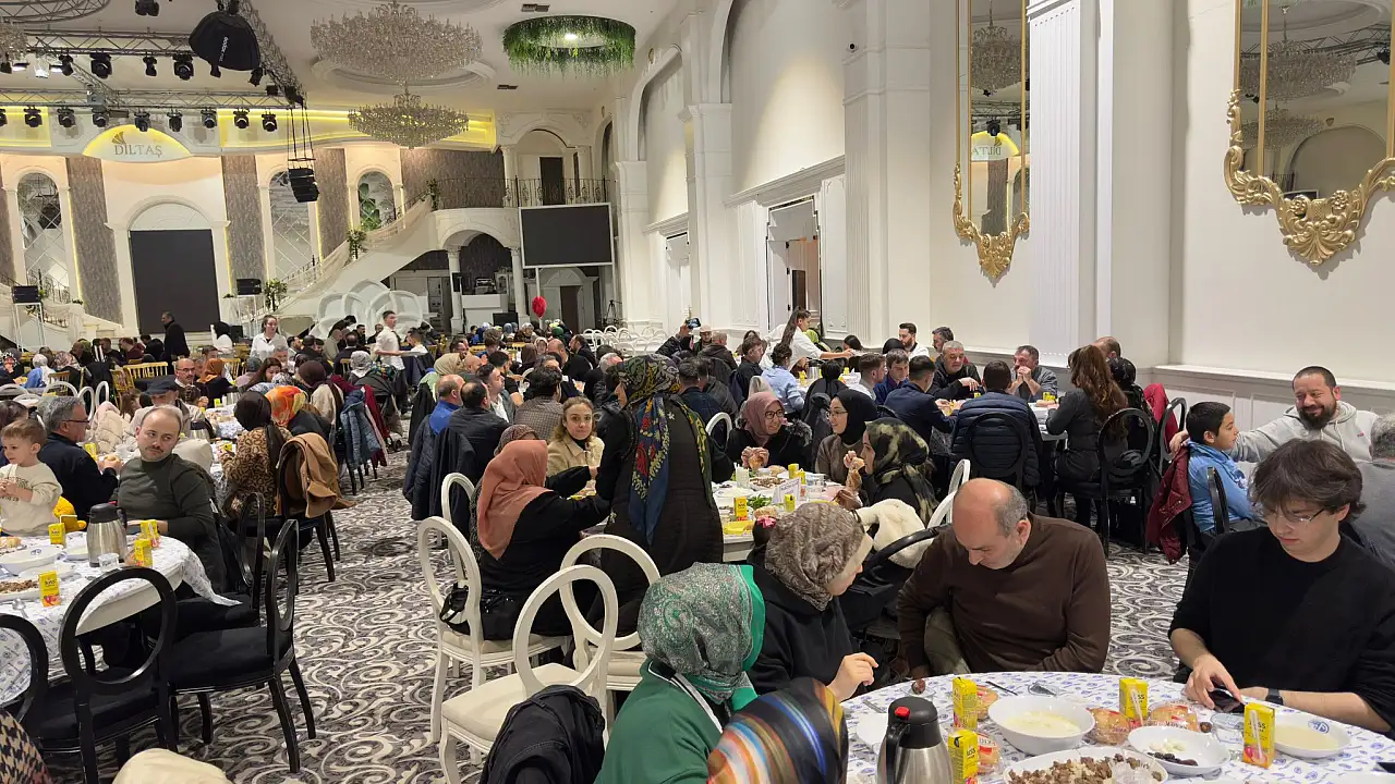 Konya'da Trabzonlular aynı sofrada buluştu