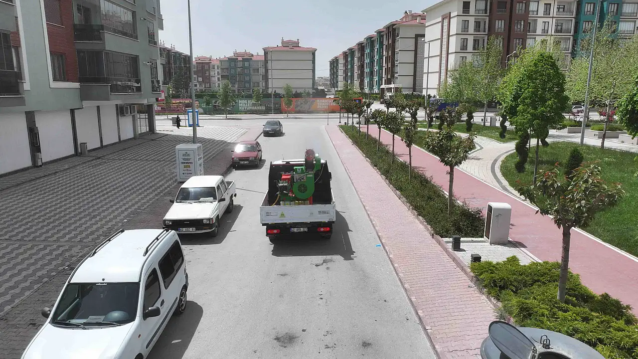Karatay'da bayram öncesi dikkat çeken çalışma