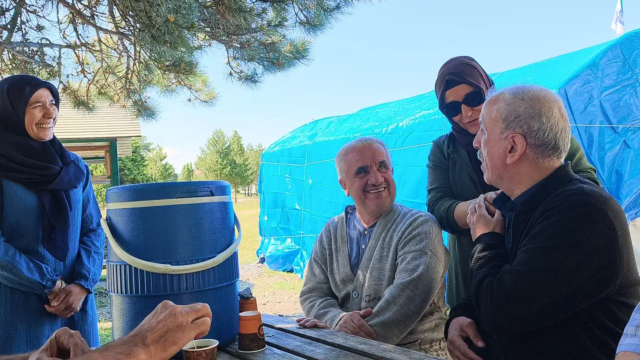 Konya'da 2 yıllık özlem Gölcük Yaylası'nda bitti