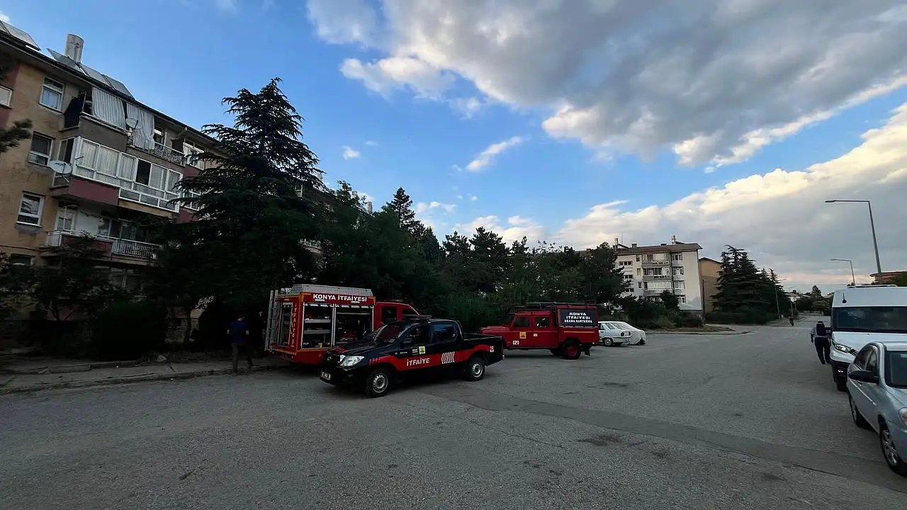 Duvarların arasında mahsur kaldı! Konya'da 9 saatlik kurtarma operasyonu