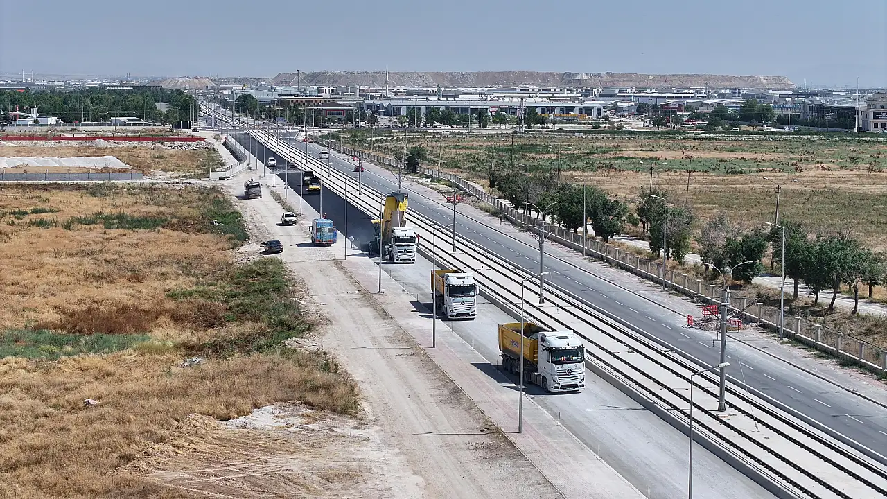 Konya'da ulaşımı rahatlatacak o çalışma tamamlandı