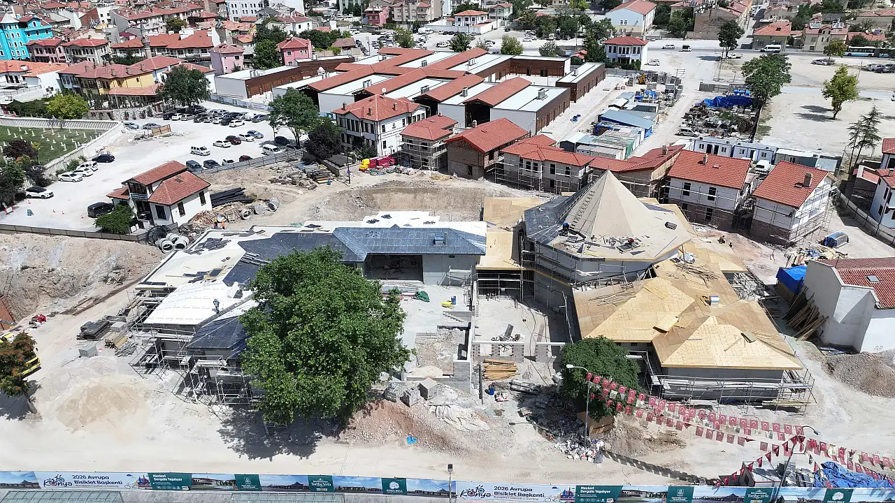 Konya'nın manevi kalbine yeni soluk: Yüzde 45'i tamamlandı