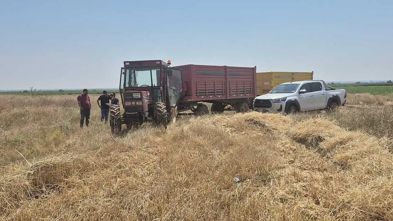 Tahıl ambarı Konya'da biçerdöverlere yakın takip: Kurallara uymayana geçit yok!