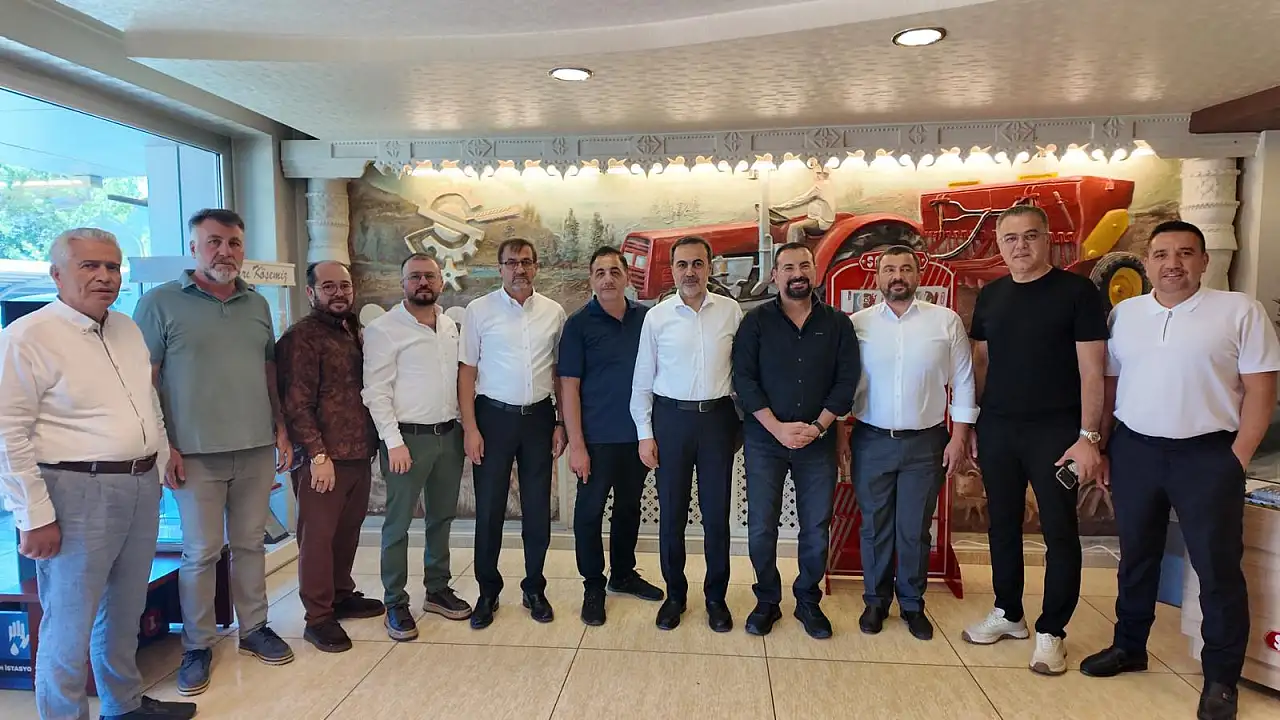 KTO Başkanı Selçuk Öztürk ve yönetiminden Şakalak'a ziyaret