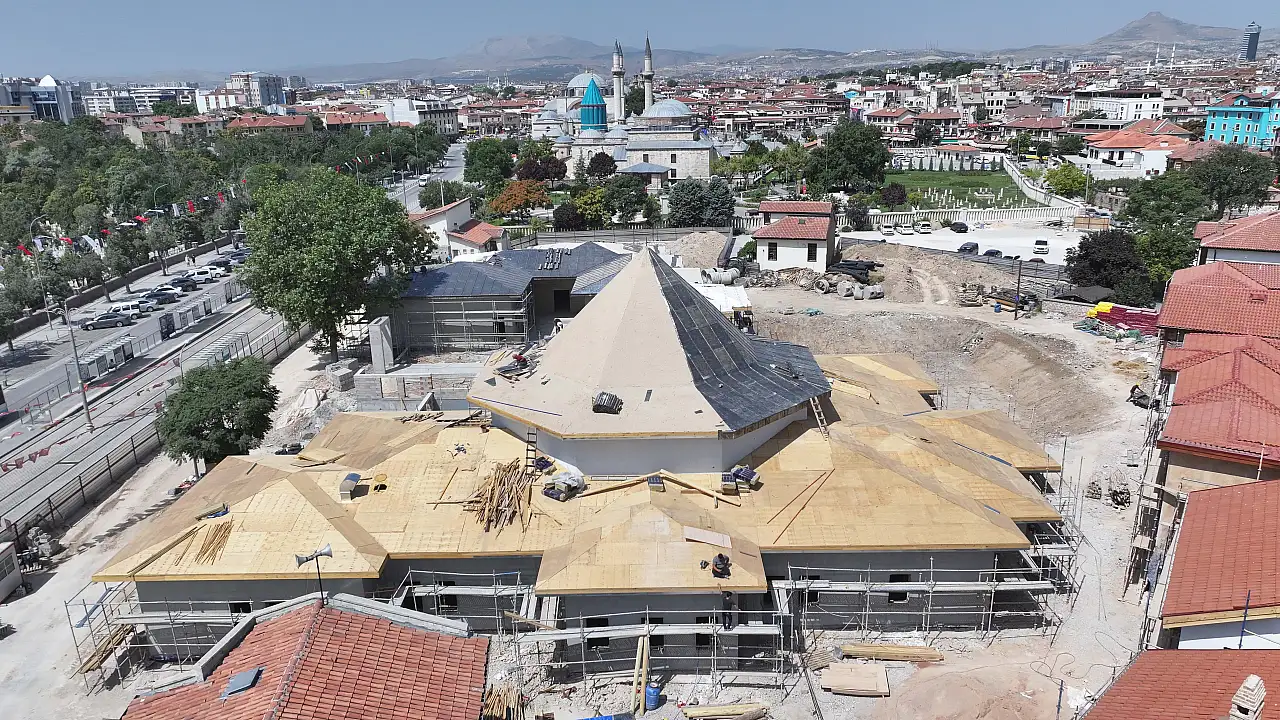 Konya'nın manevi kalbine yeni soluk: Yüzde 45'i tamamlandı