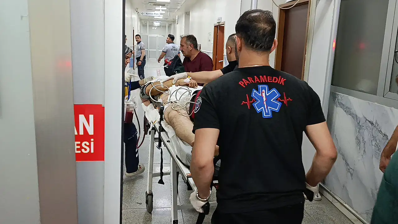 Hastane bahçesi savaş alanına döndü: 1'i çocuk 2 yaralı