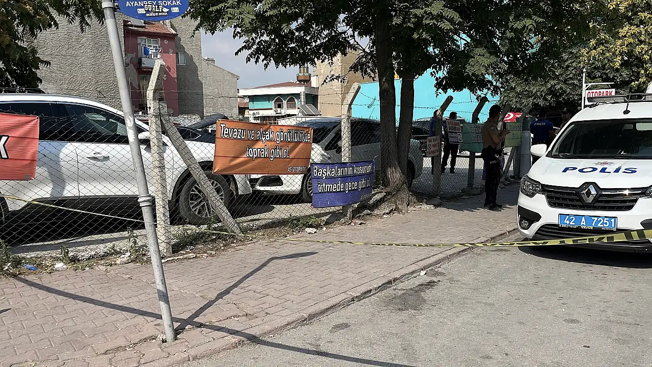 Konya'da kanlı hesaplaşma! Bıçaklandı, silahına davrandı