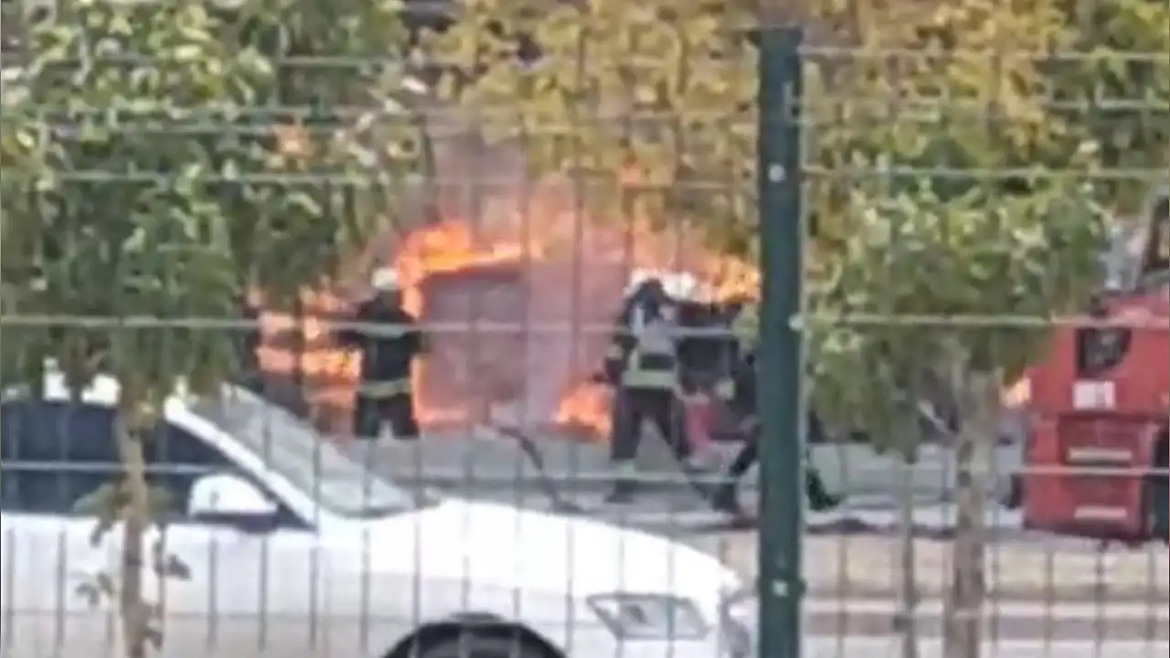 Konya'daki iş yerinde korkutan yangın: Ekipler zamanla yarışıyor!