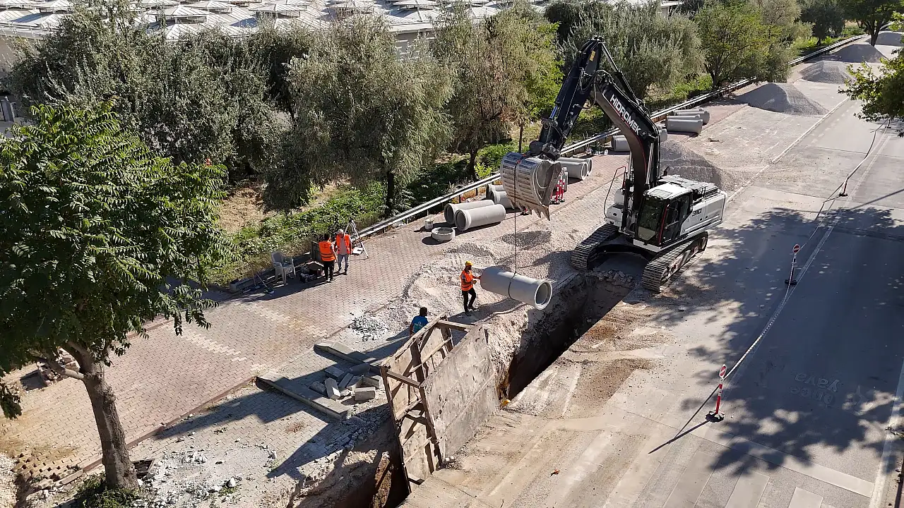 Konya'da taşkın riskine karşı altyapı seferberliği