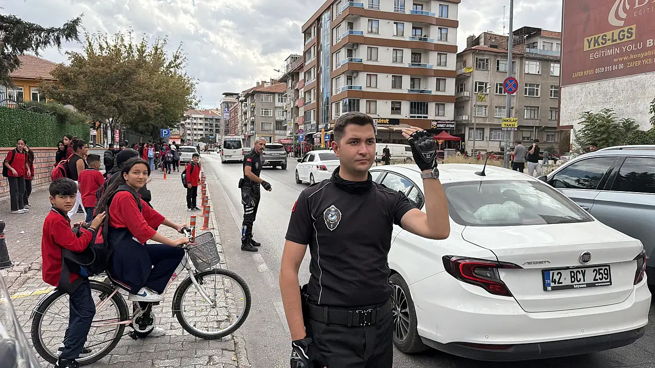 Konya'da okul çıkışlarında sıkı önlem! Zabıta sahaya indi