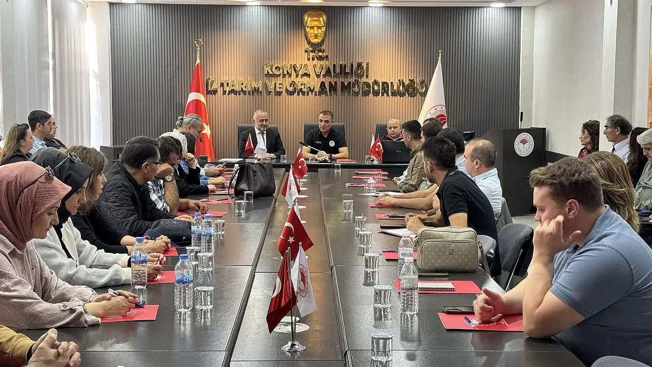 Konya'da sofraya ulaşan gıdalar için kritik toplantı