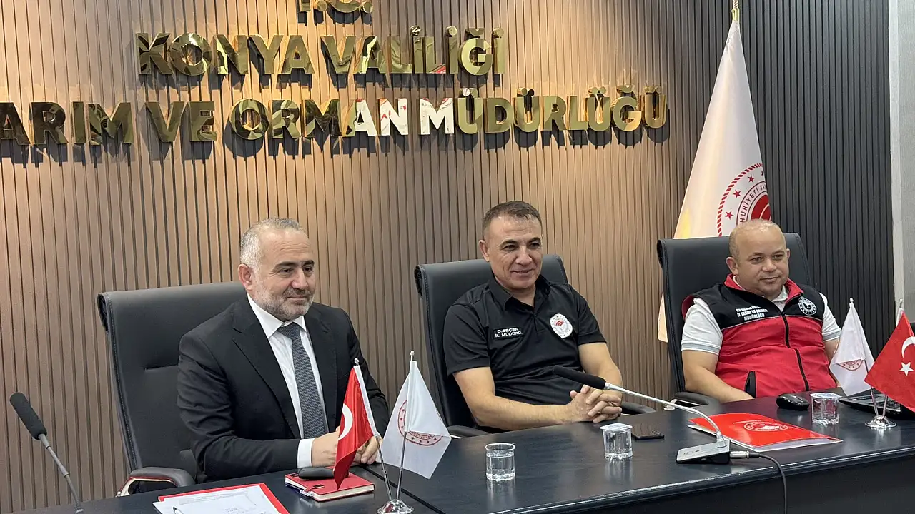 Konya'da sofraya ulaşan gıdalar için kritik toplantı