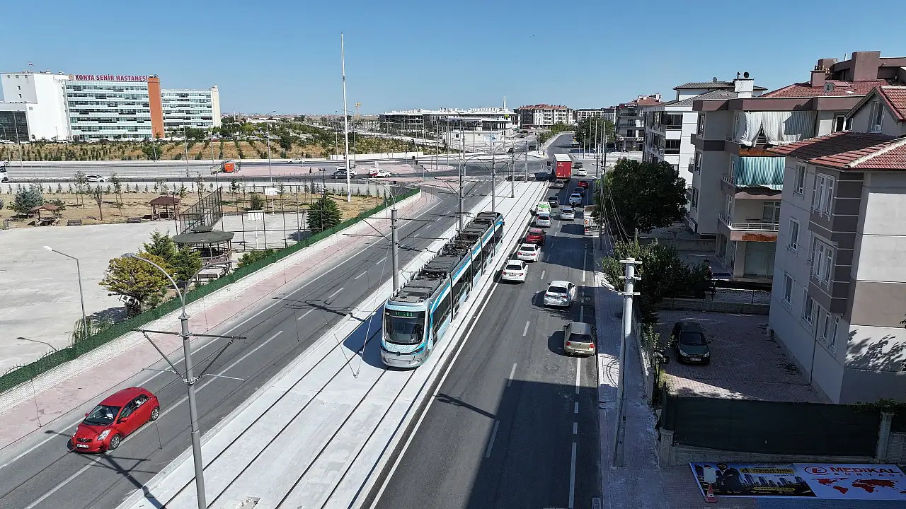 Konya'da direkt şehir hastanesine ulaşım dönemi