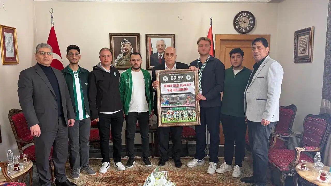 Nalçacılılar'dan Filistin'e Ankara'da destek