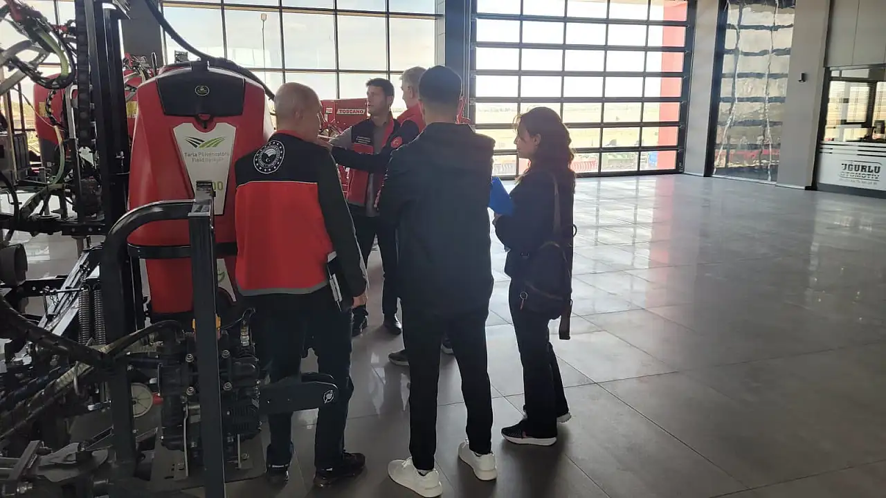 Konya'da zirai mücadele bayilerine denetim
