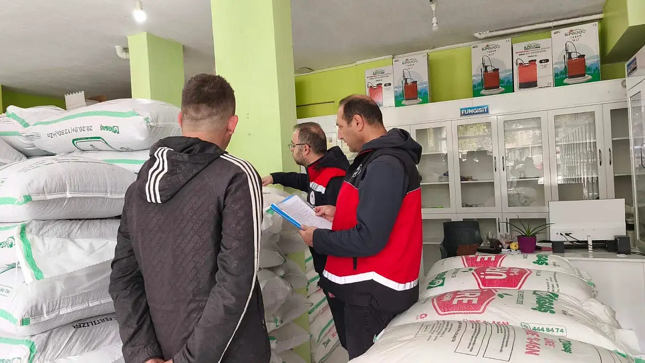 Konya'da üreticiyi yakından ilgilendiren denetim! Gübrelerden numune alındı