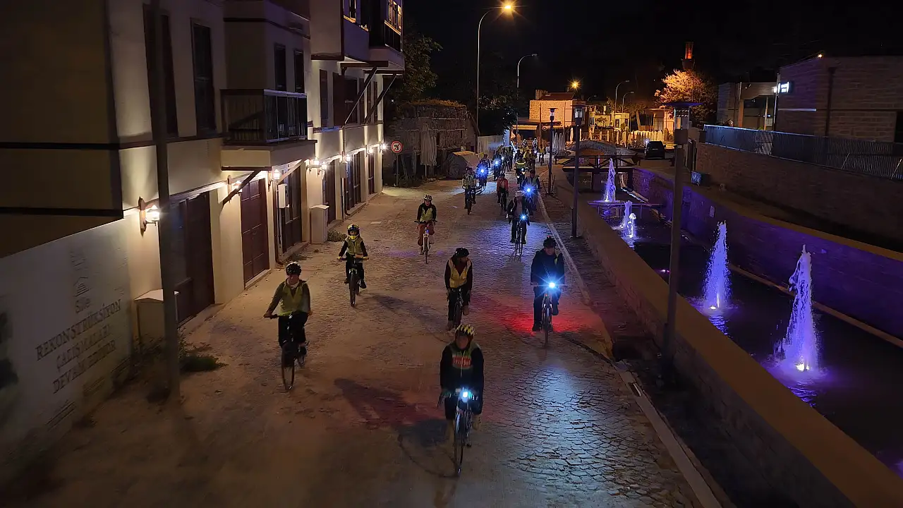 Konya'da pazartesi akşamları pedallar dönüyor! Her hafta yeni rota