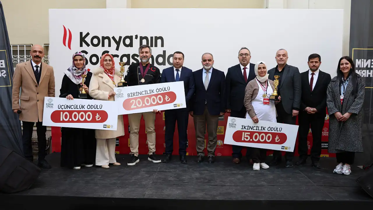 31 ilçeden 224 yarışmacı, Konya mutfağı için yarışıyor!