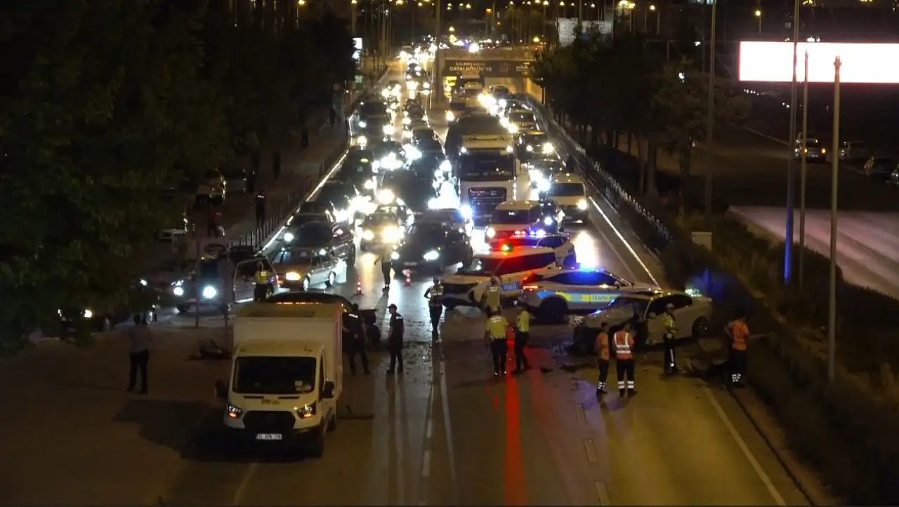 Konya'da aynı yolda peş peşe kaza! 2 kişi yaralı