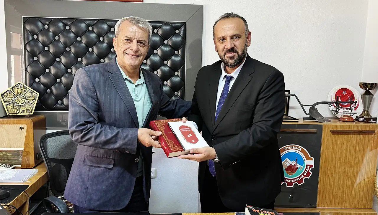 Konya'da Ahilik Haftası etkinliği: Müftü esnafla buluştu