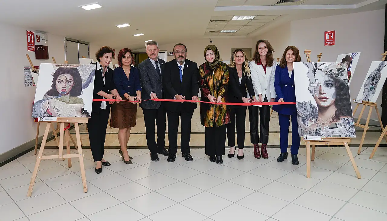 KTÜN'de kadına yönelik şiddete karşı panel ve sergi