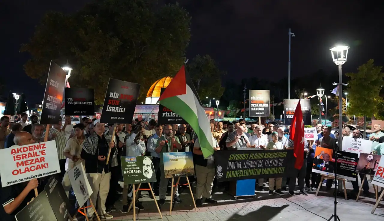 AGD Konya'dan Filistin çağrısı: 'Mazlumların acısı seyredilecek bir haber değil'
