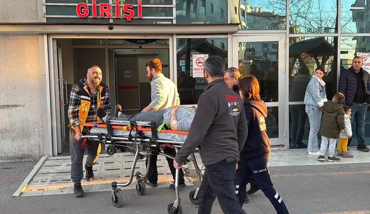 Dairesine bakmak için geldiği inşaatın 1. katından düştü