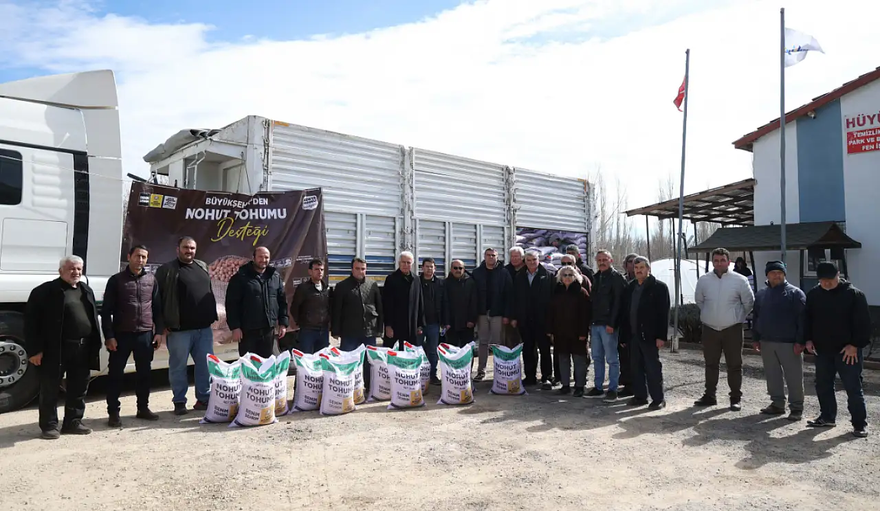 Başkan Altay: '115 bin 875 kilo nohut tohumu desteği sağladık'