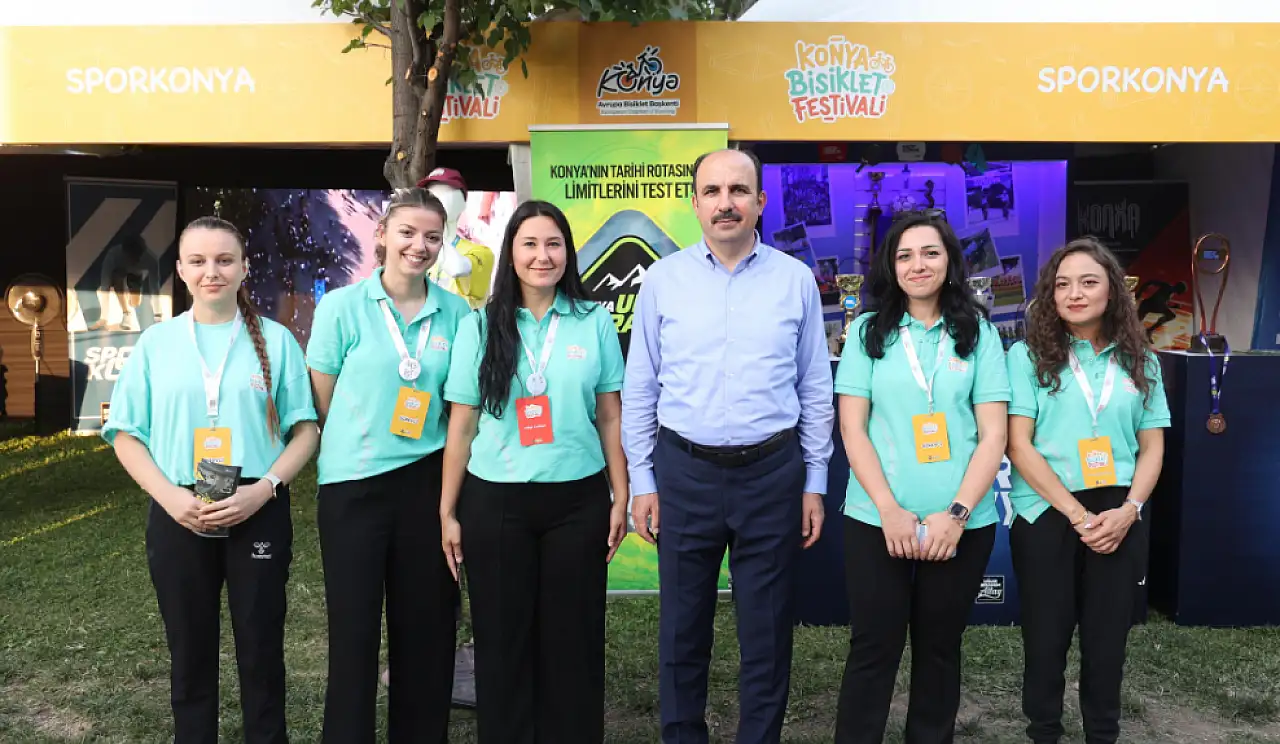 Konya Bisiklet Festivaline rekor katılım: Böylesi görüldü!