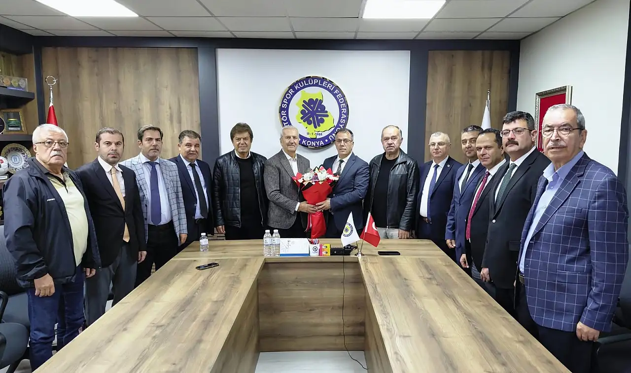 Konya Gençlik ve Spor İl Müdürü Çintimar'dan Amatör Spor Federasyonu'na ziyaret