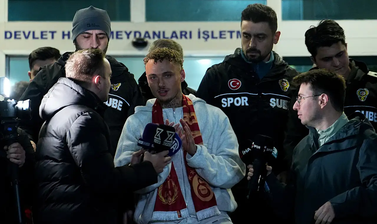 Galatasaray'ın yeni transferi İstanbul'da!