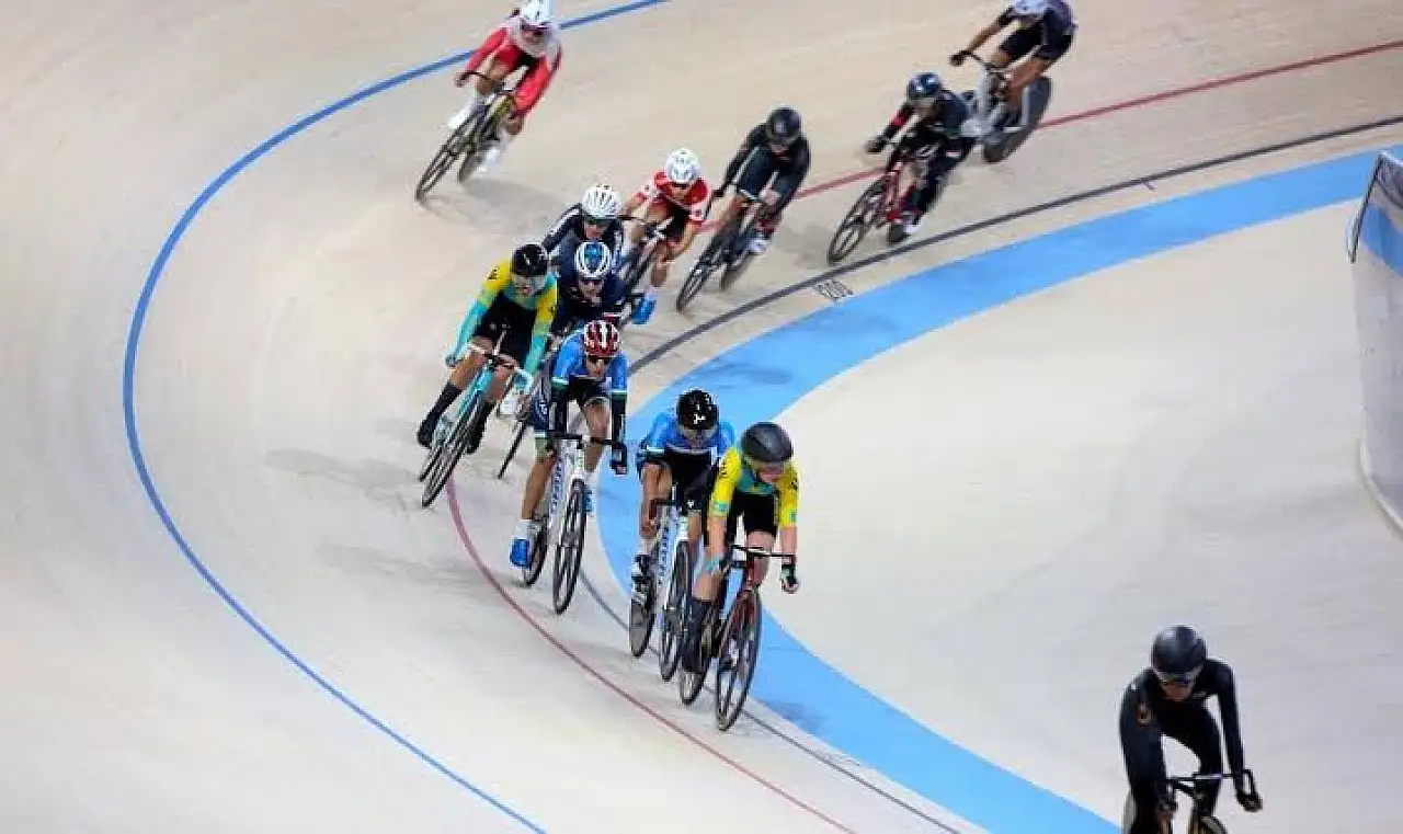 Konya'nın velodromu uluslararası yarışların merkezi oldu! Hedef 2028 Olimpiyatları
