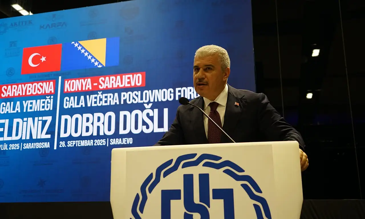 Konya'dan Bosna Hersek'e ekonomik dostluk köprüsü