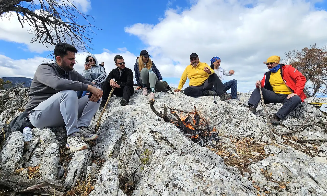 Konya'da doğa severler keşfe çıktı