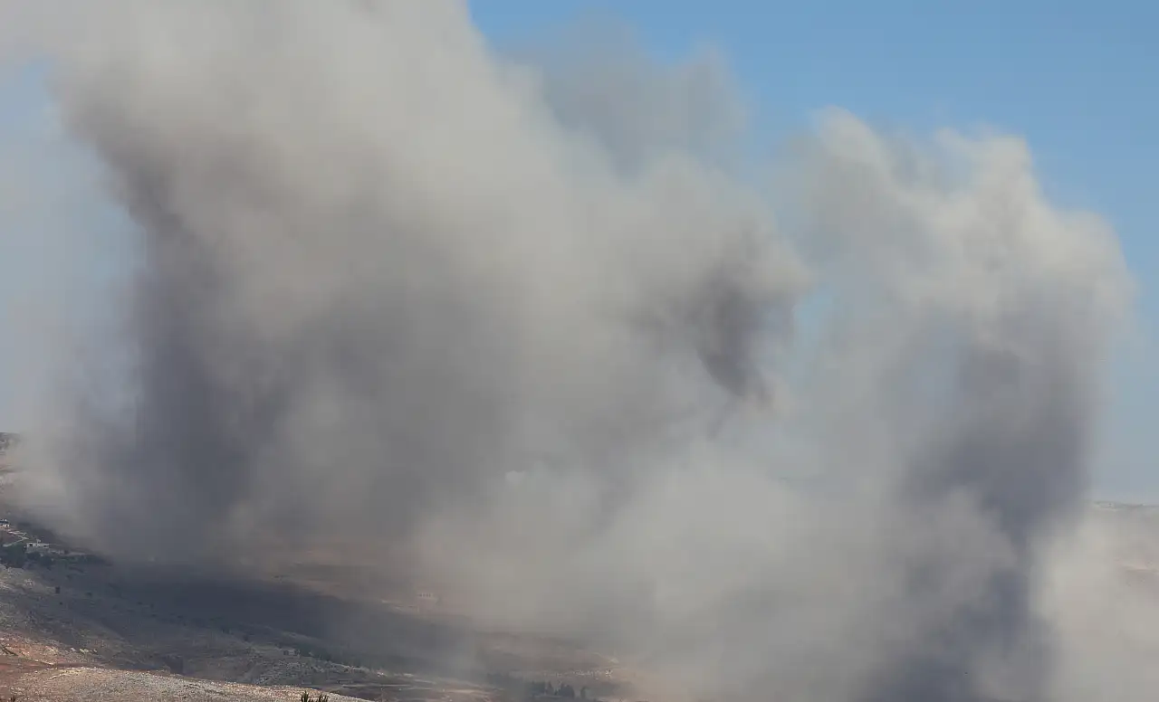 Nabatiye kırsalına hava saldırısı düzenlendi