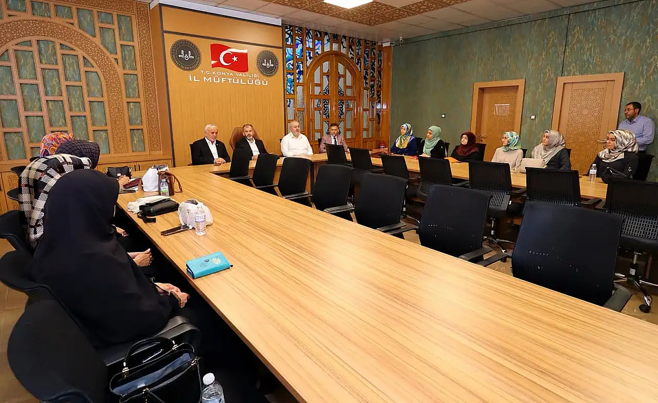 Konya'da din görevlileri sınav heyecanı yaşadı