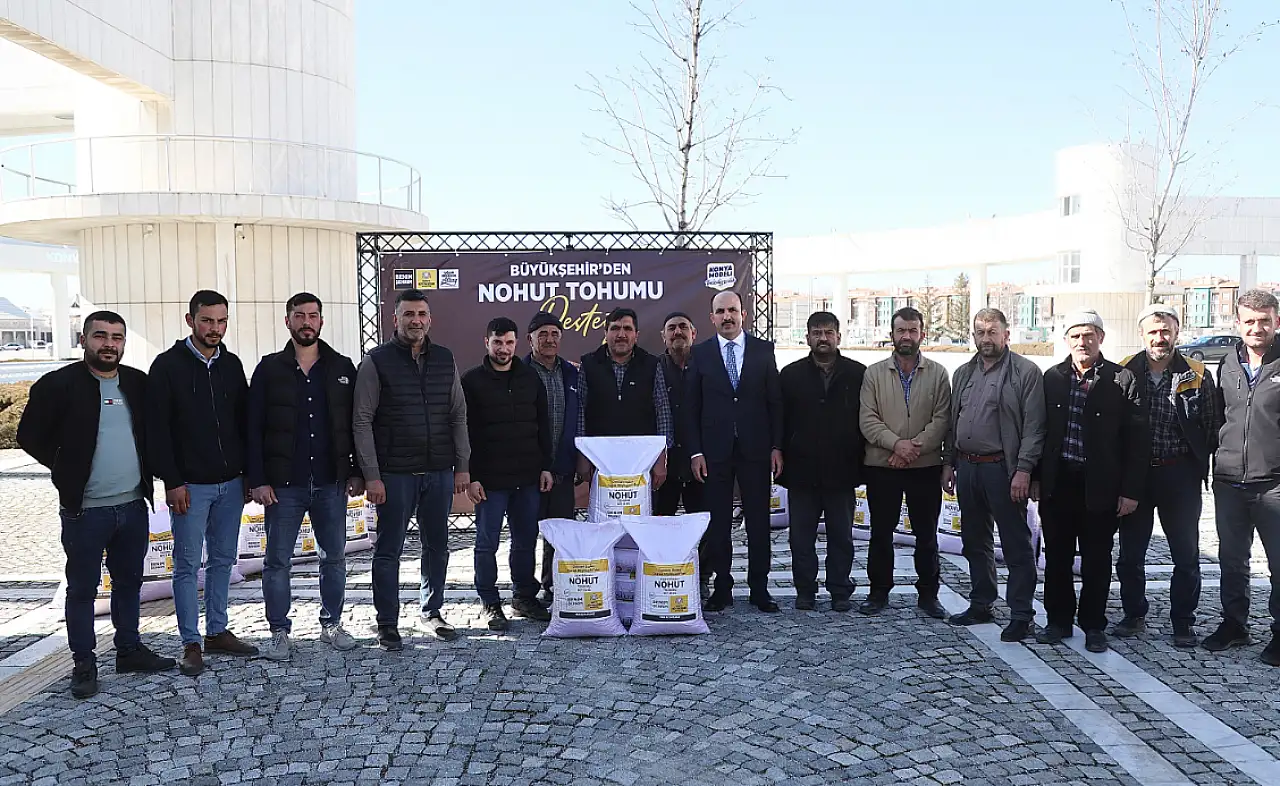 Başkan Altay: '115 bin 875 kilo nohut tohumu desteği sağladık'