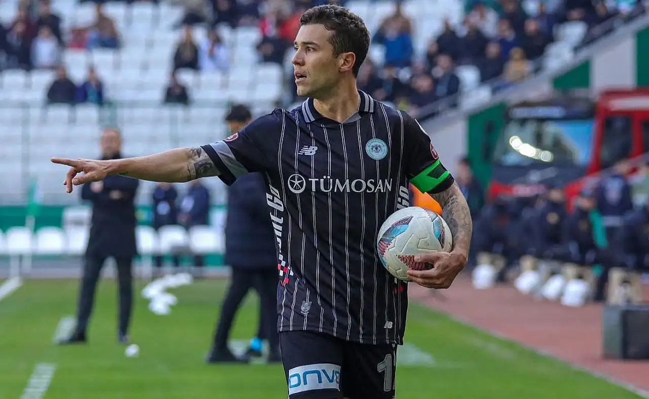 Konyaspor ilk yarıda geriye düştü