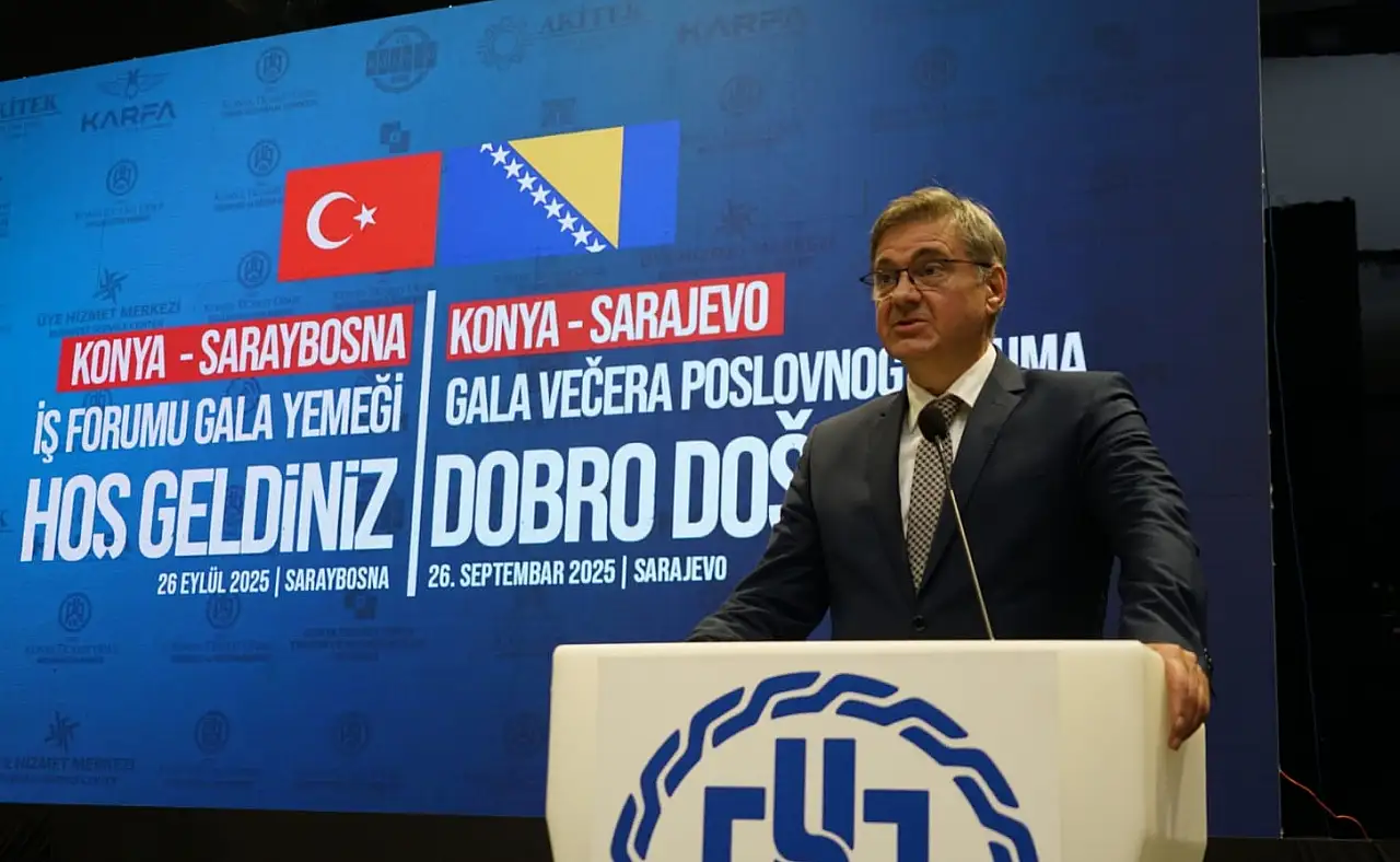 Konya'dan Bosna Hersek'e ekonomik dostluk köprüsü