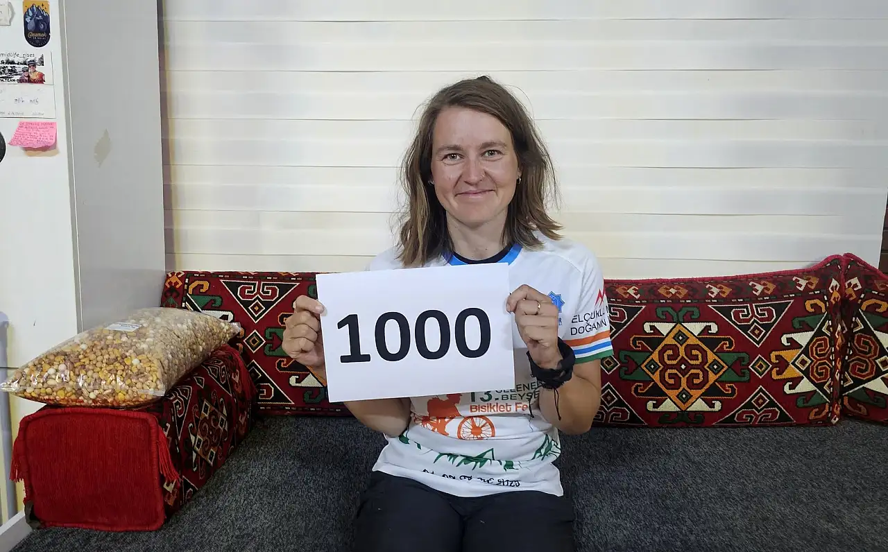 Dünyan pedallarını Konya'ya çevirdi! 8 yılda 1000 gezgin uğradı