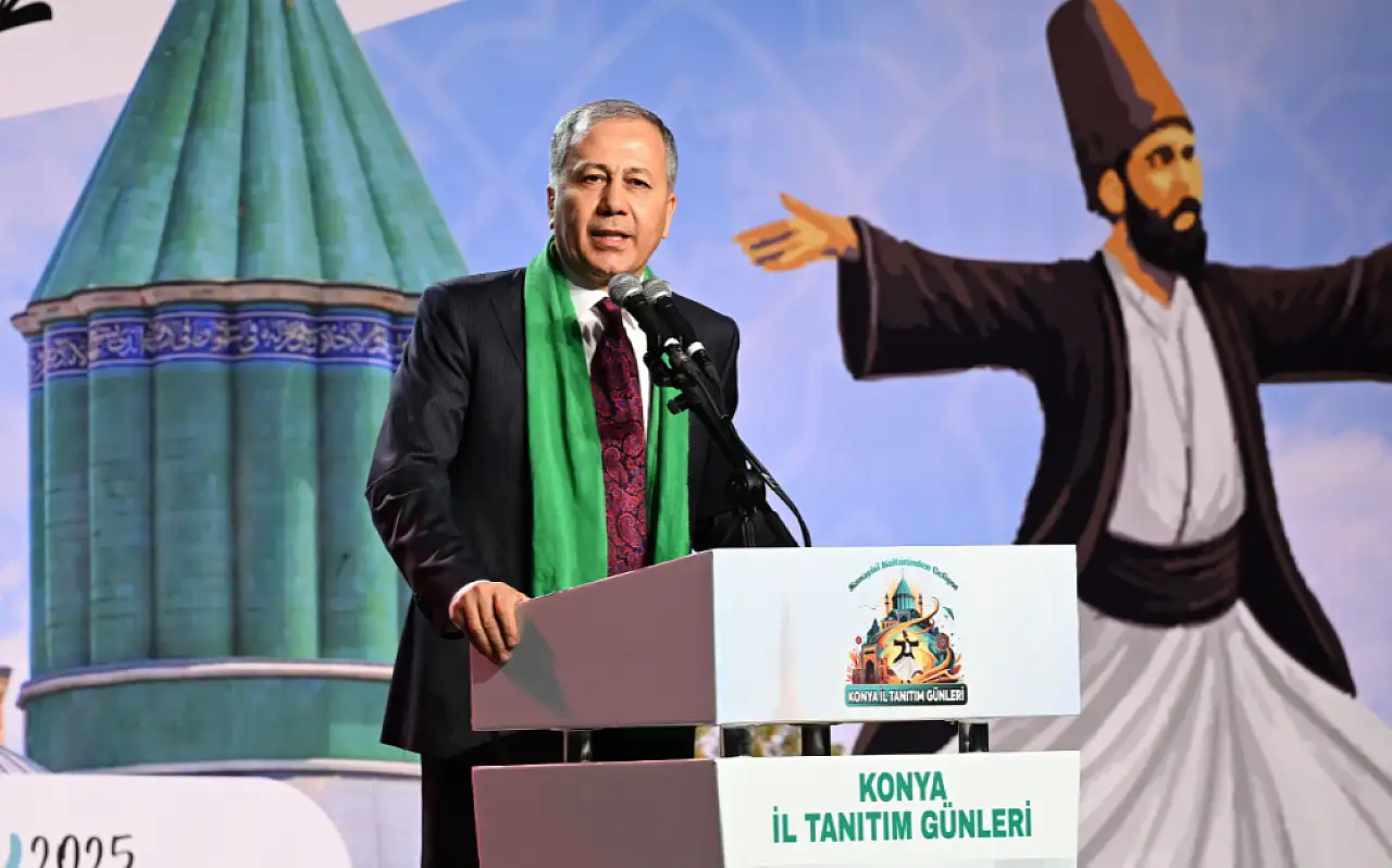 Bakan Yerlikaya memleketi Konya'da konuştu: 'Konya küresel sahneye hazırlanıyor'