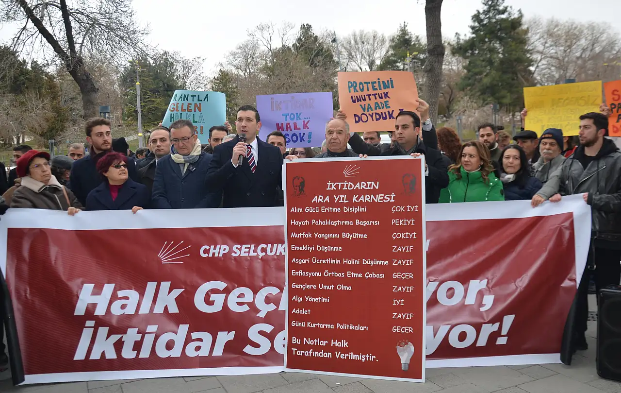 CHP Konya: Konya'nın kalbinde halkın isyanı var