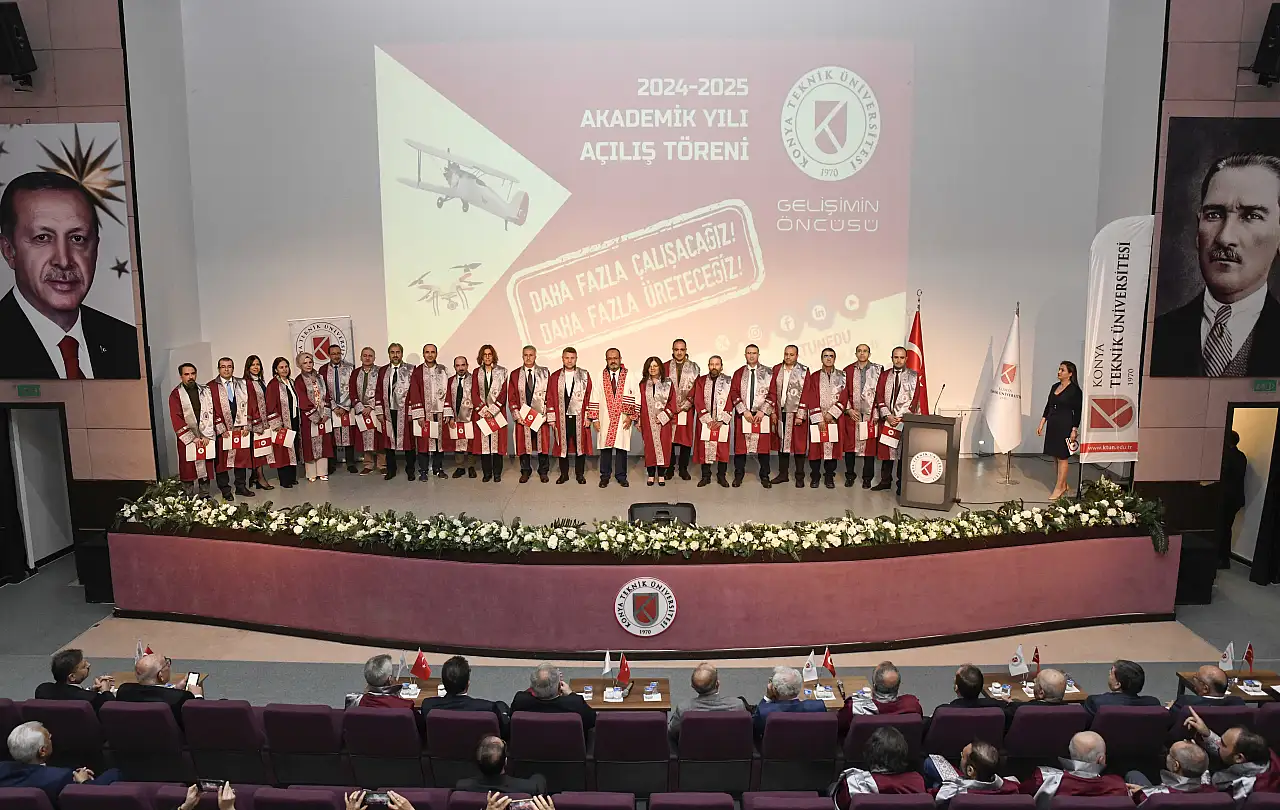 KTÜN'de akademik yılı açılışı görkemli törenle gerçekleşti