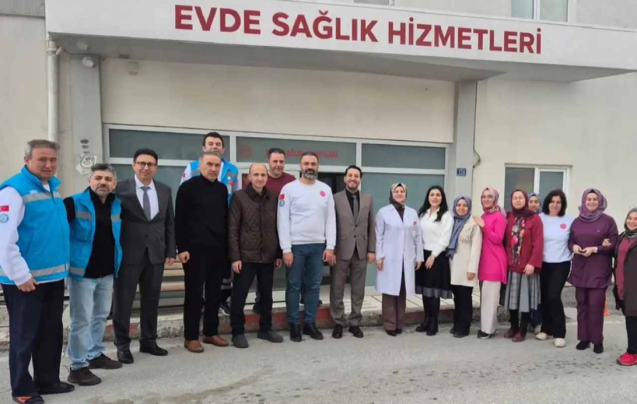 Meram Devlet Hastanesi evde sağlık hizmetlerini sürdürüyor