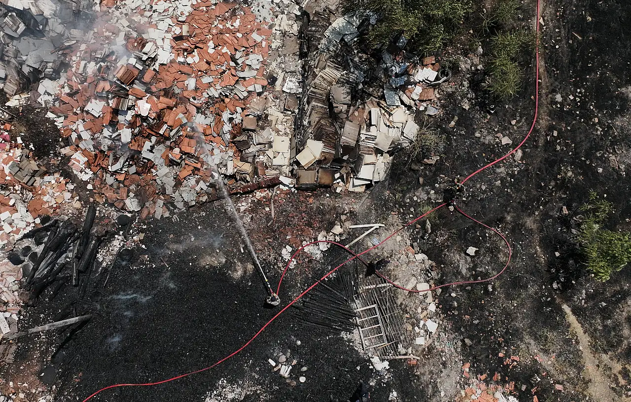 Fayans fabrikasında yangın paniği