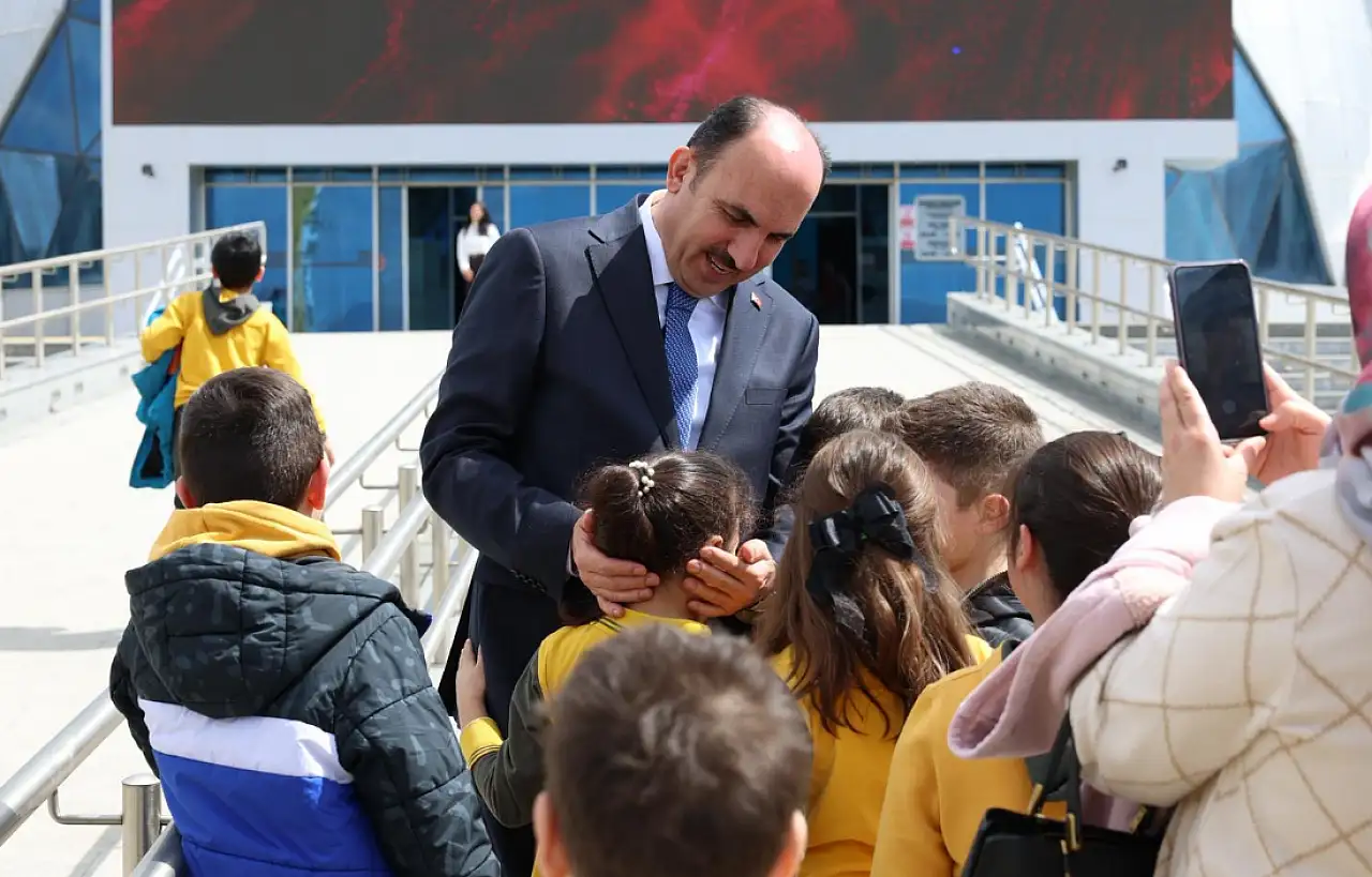 Konya Bilim Merkezi'ne protokol ziyareti: Gençlerle bilim buluşması