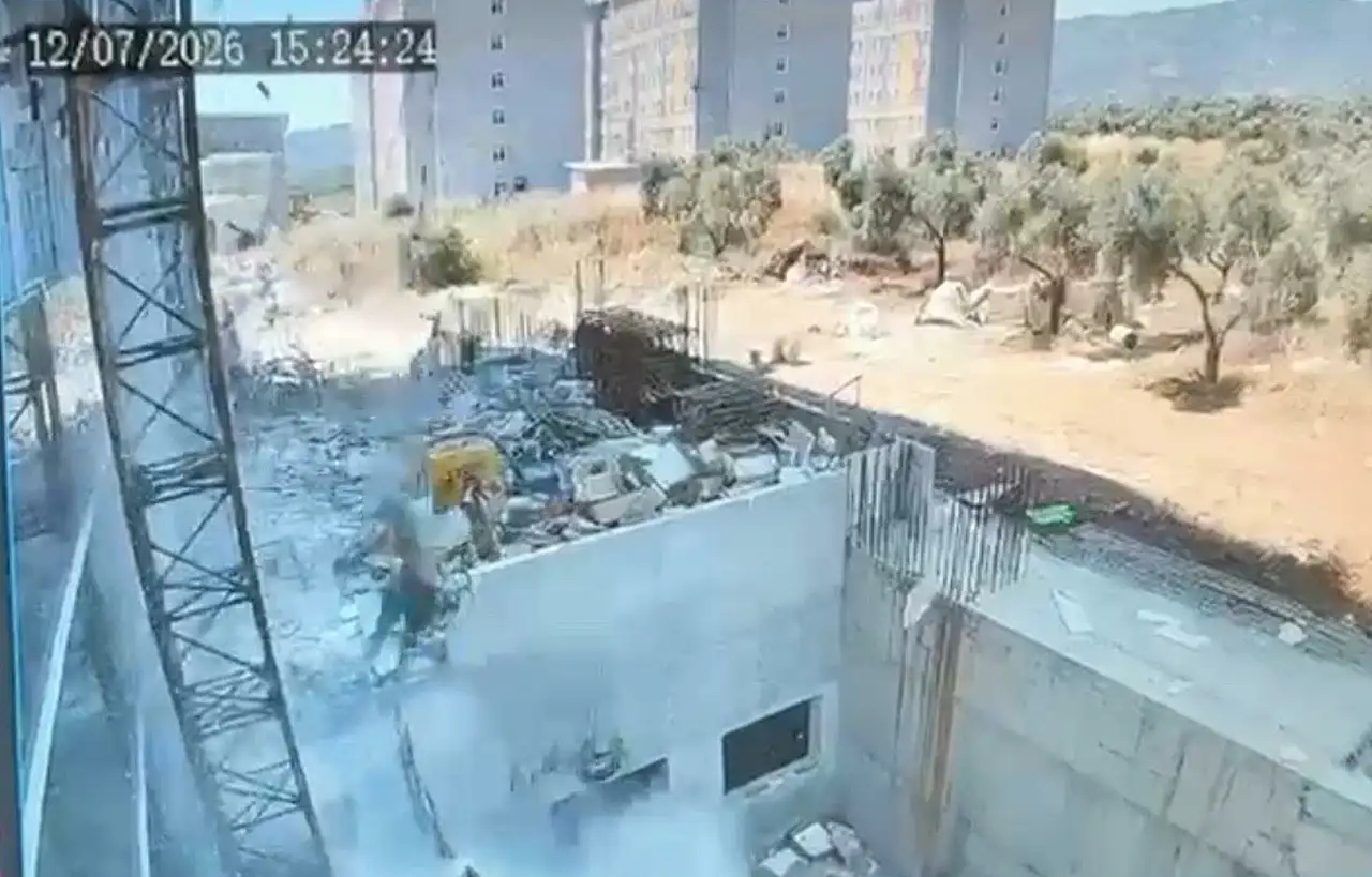 Altındaki pano çekildi, geriye dehşet dolu görüntüler kaldı