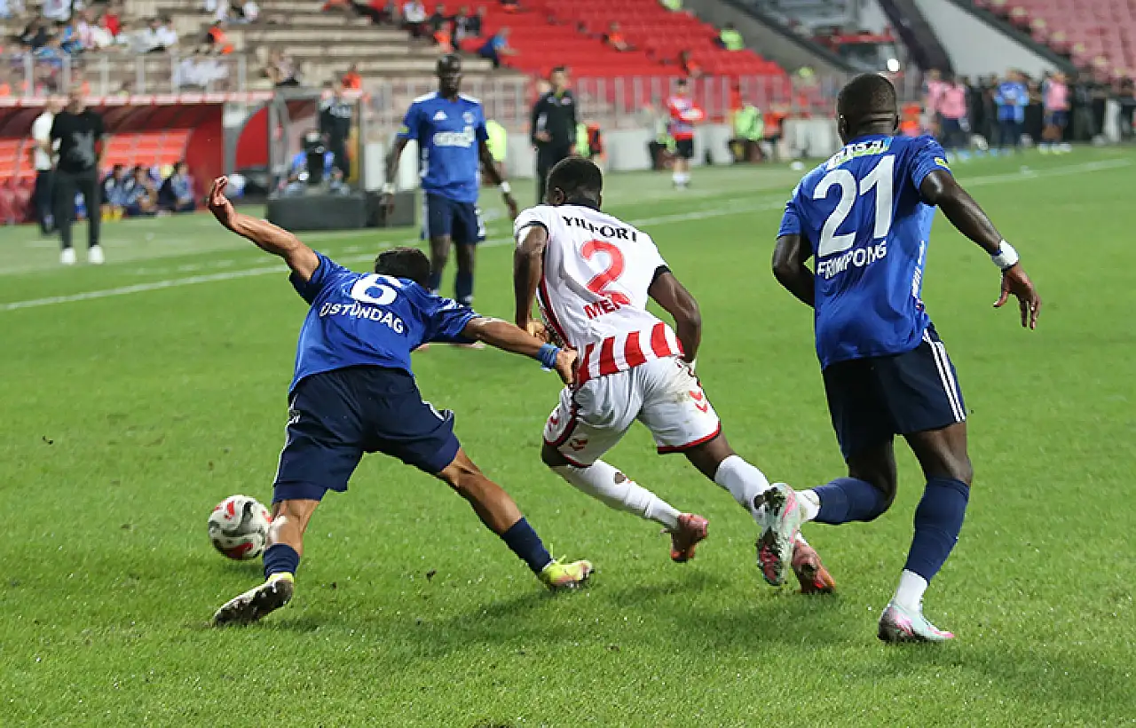 Samsunspor ve Kasımpaşa beraberliğe razı oldu