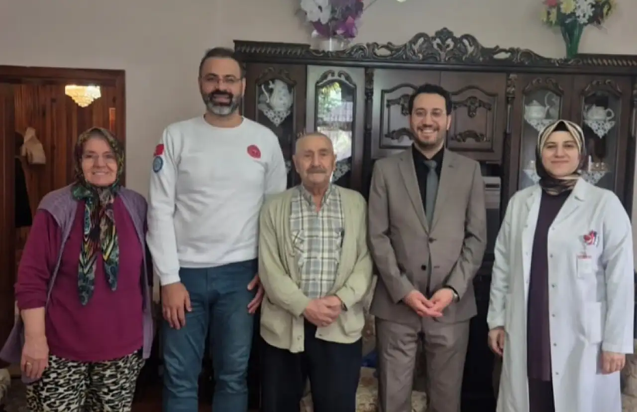 Meram Devlet Hastanesi evde sağlık hizmetlerini sürdürüyor